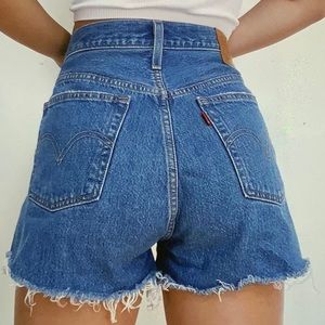 LEVIS 501 DENIM SHORTS